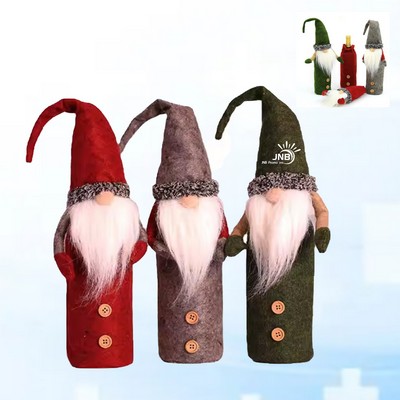 Holiday Wine Bottle Wrap